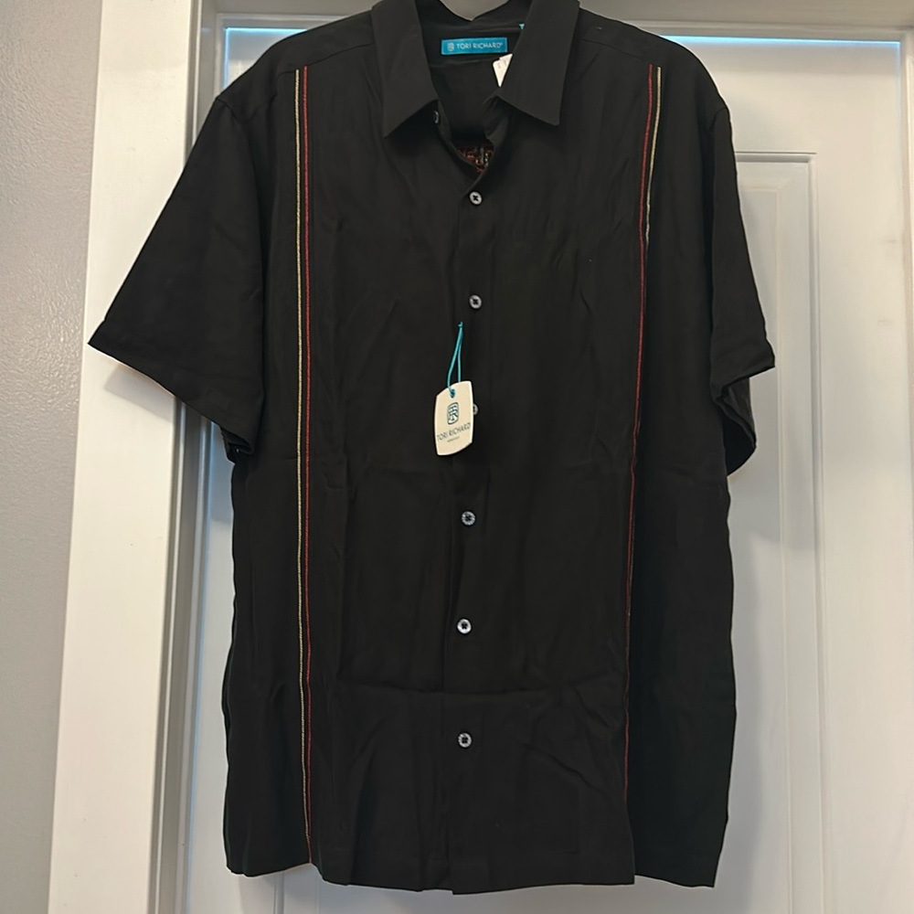 NWT Tori Richard Year of the Ram shirt